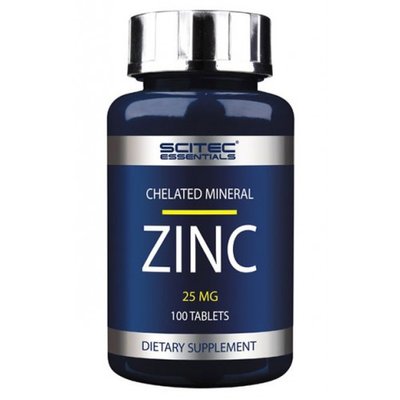 Scitec Nutrition Zinc 25 mg 100 таб 001531 фото
