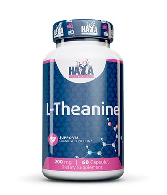 Haya Labs L-Theanine 200 мг 60 капс 002188 фото