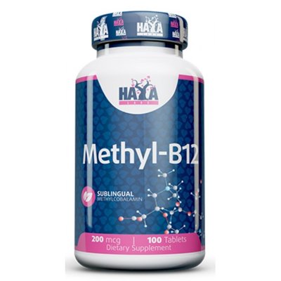 Haya Labs Methyl-B12 200 mcg 100 таб 002304 фото