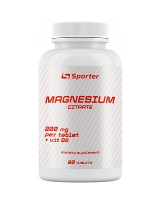 Sporter Magnesium Citrate 90 таб 002500 фото
