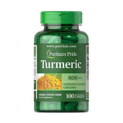 Puritans Pride Turmeric Curcumin 800 mg 100 капс 001809 фото