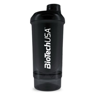 BioTech Wave+ Compact Shaker 500 мл + 150 мл (black) 001046 фото