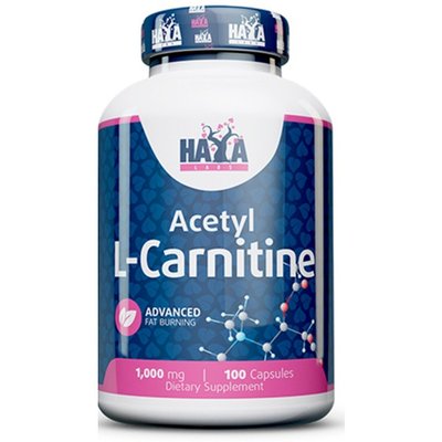 Haya Labs Acetyl L-carnitine 1000 mg 100 капс 002196 фото