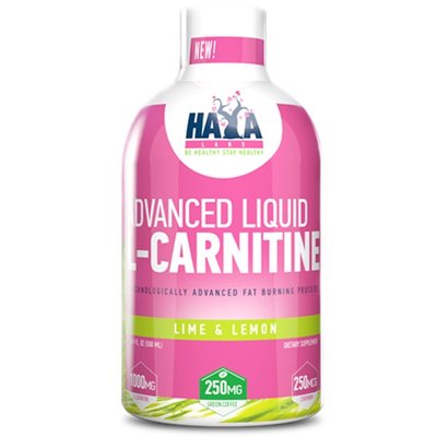Haya Labs Advanced Liquid L-Carnitine 1000mg 500 мл 002205 фото
