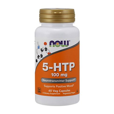 NOW 5-HTP 100 mg 60 капс 001149 фото