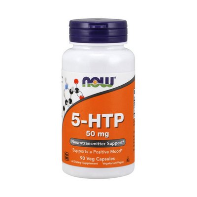 NOW 5-HTP 50 mg 90 капс 001151 фото