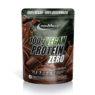 IronMaxx 100 % Vegan Protein Zero 500 г 001702 фото