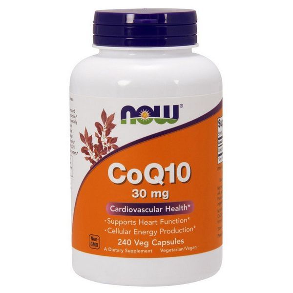 NOW CoQ10 30 mg 240 капс 001850 фото