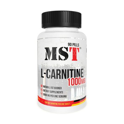 MST L-carnitine 1000 mg 90 капс 001844 фото