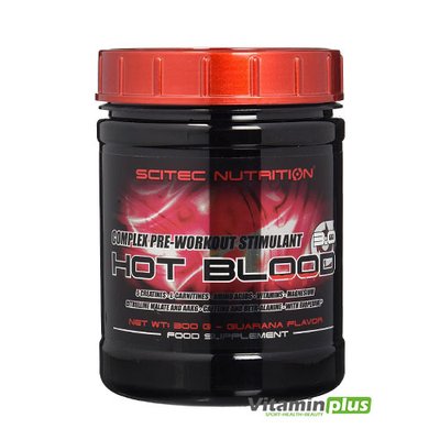 Scitec Nutrition Hot Blood 300 г 001399 фото