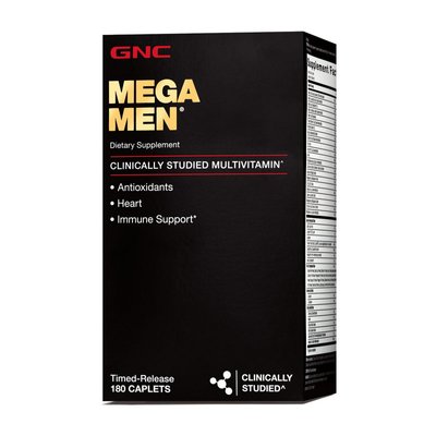 GNC Mega Men 180 капс 001663 фото