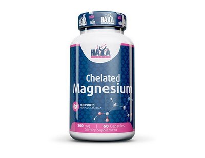 Haya Labs Chelated Magnesium 200mg 60 капс 002210 фото