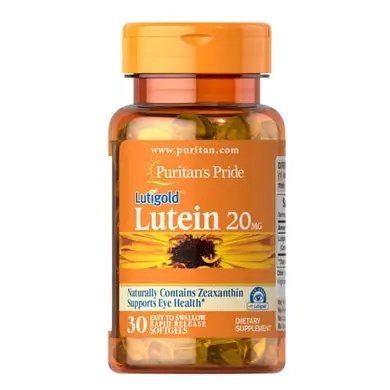 Puritans Pride Lutein 20 mg 30 капс 002751 фото