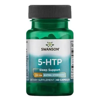 Swanson 5-htp 100 mg Extra Strength 60 капс 002133 фото