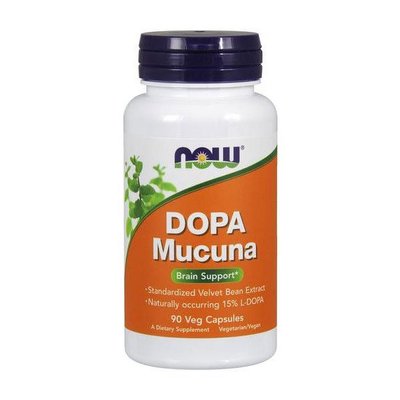 NOW Dopa Mucuna 90 капс 001884 фото