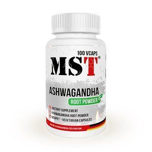 MST Ashwagandha Root Powder 100 капс 1827 фото