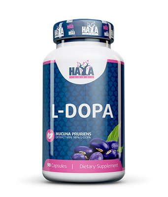 Haya Labs L-DOPA Mucuna Pruriens Extract 90 капс 002185 фото