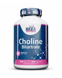 Haya Labs Choline Bitartrate 500mg 100 капс 2483 фото