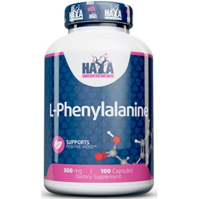 Haya Labs L-Phenylalanine 500 мг 100 капс 002366 фото