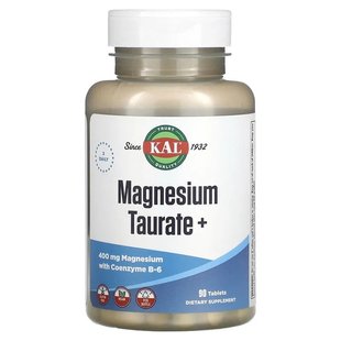 KAL Magnesium Taurate + 90 таб 03245 фото