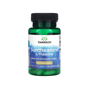 Swanson Suntheanine L-Theanine 200 mg 60 caps 4265 фото
