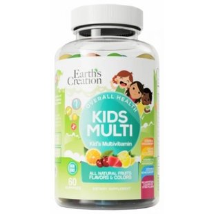 Earths Creation Kids Multivitamin 60 кофет 001895 фото