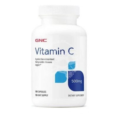 GNC Vitamin C 500 mg 100 капс 002786 фото