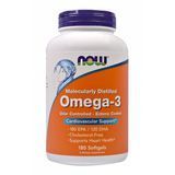 NOW Omega-3 Enteric Coated 180 гелевых капсул 2017 фото