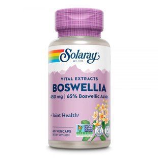 Solaray Boswellia 450 mg 65% 60 vcaps 4381 фото