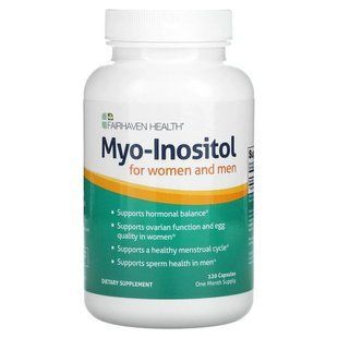 Fairhaven Myo-Inositol 120 caps 4537 фото