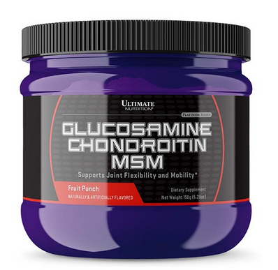 Ultimate Nutrition Glucosamine chondroitine MSM 158 g 001544 фото