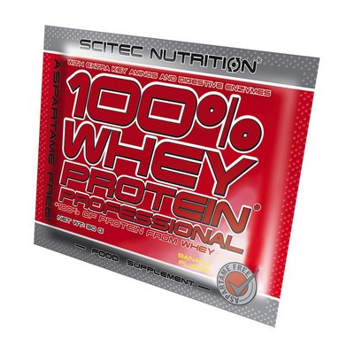 Scitec Nutrition 100% Whey Protein Professional 30 г (порция) 001832 фото