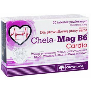Olimp Chela Mag B6 Cardio 30 капс 1255 фото