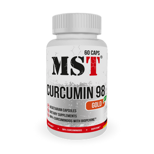 MST Curcumin 98 Gold 60 капс 2671 фото