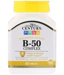 21st Century B-50 Complex Prolonged Release 60 tab 4278 фото