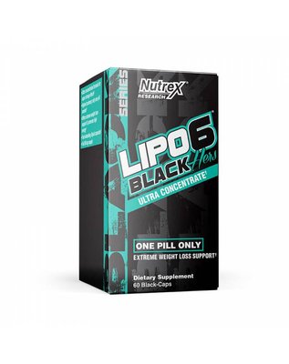 Nutrex Lipo-6 Black Hers Ultra Concentrate 60 капс 001235 фото