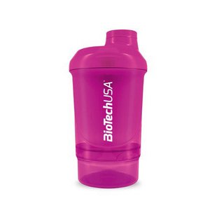 BioTech Wave + Nano Shaker 300 мл + 150 мл (pink) 001776 фото