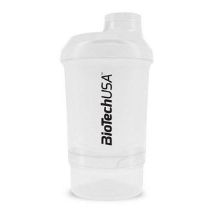 BioTech Wave + Nano Shaker 300 мл + 150 мл (white) 002958 фото