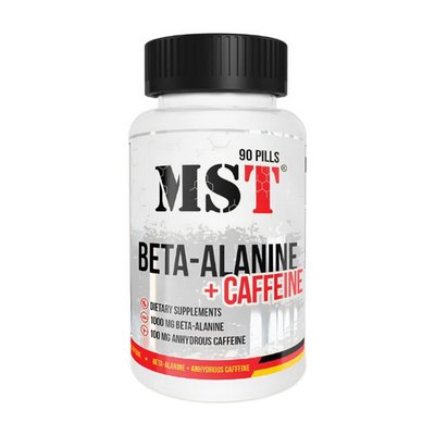 MST Beta Alanine + Coffeine 90 таб 001738 фото