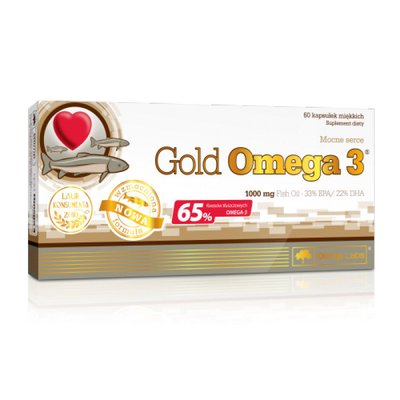 Olimp Gold Omega-3 65% 60 капс 001267 фото