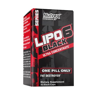 Nutrex Lipo-6 Black Ultra Concentrate 30 капс 002027 фото