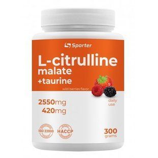 Sporter L-citrulline malate 300 г 1715 фото
