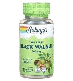 Solaray Black Walnut 100 vcaps 4129 фото