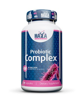 Haya Labs Probiotic Complex 10 Billion Acidophilus & Bifidus 30 капс 002176 фото