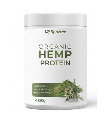 Sporter Organic Hemp Protein 400 г 001948 фото