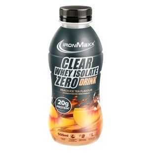 IronMaxx Clear Whey Isolate Zero Drink 500 мл 3833 фото