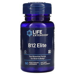 Life Extension B12 Elite 60 пастилок 3872 фото