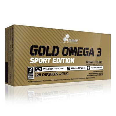 Olimp Gold Omega-3 Sport Edition 120 капс 001268 фото