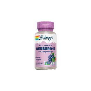 Solaray Berberine with Oregon Grape 60 vcaps 4295 фото