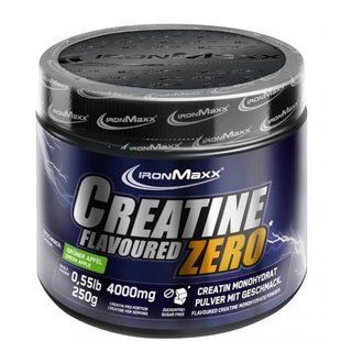 IronMaxx Creatine Flavoured Zero Зелене яблуко 250 г 3502 фото